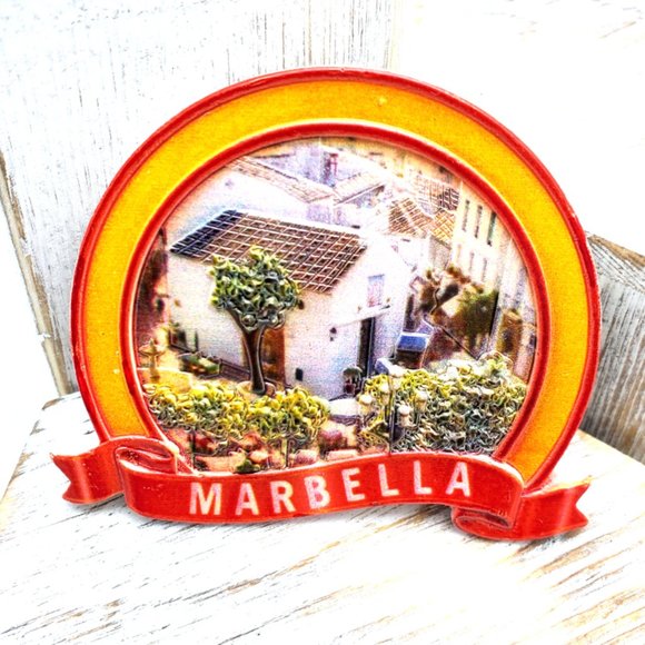 Marbella‎ Spain Fridge Magnet Travel Souvenir Refrigerator Magnetic Collectible - Picture 2 of 4